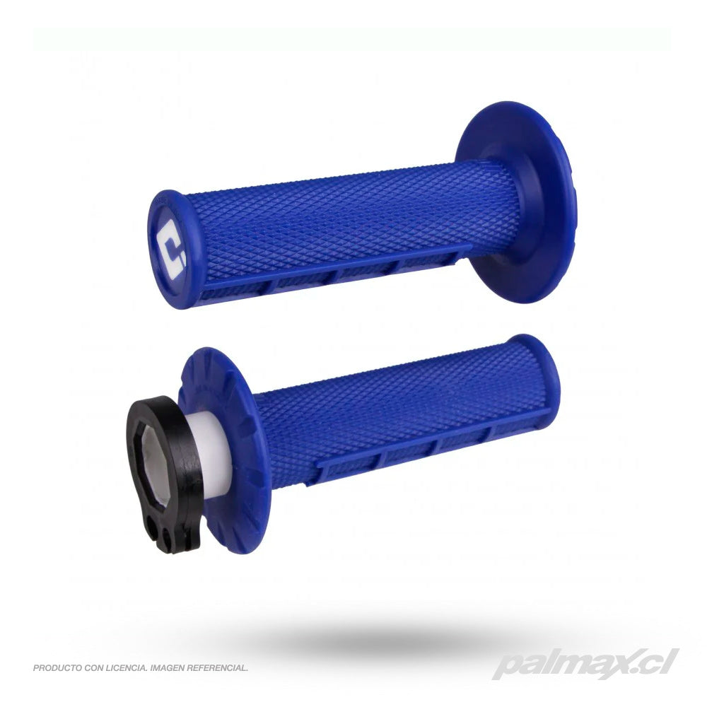 Puños MX V2 Lock-On Half Waffle Grip | ODI
